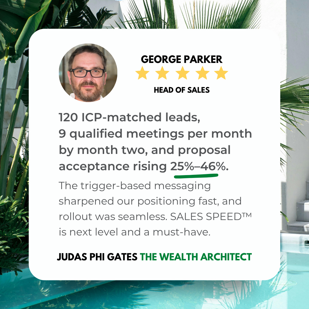 Testimonial from George Parker