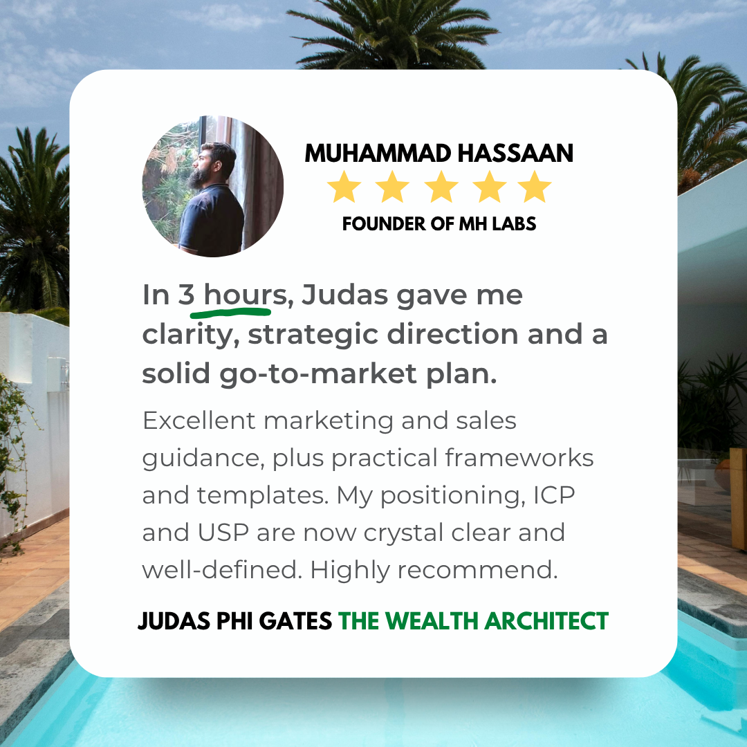 Testimonial from Muhammad Hassaan