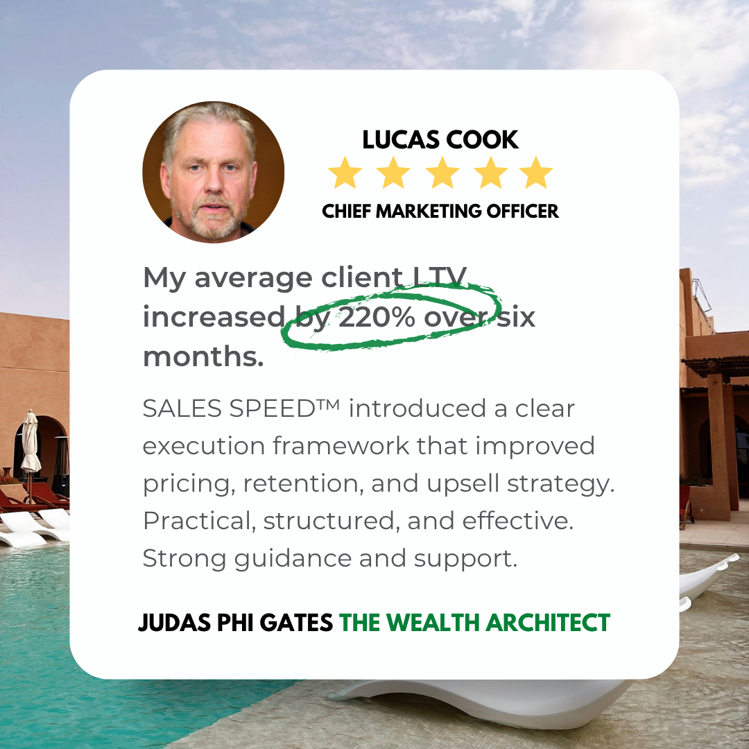 Testimonial from Lucas Cook